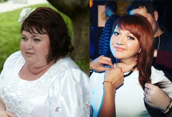 Фото Картунковой до и после похудения