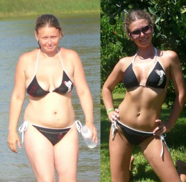 Фото до и после похудения на диете Магги