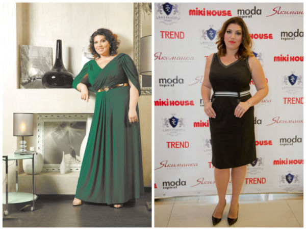Фото Екатерины Скулкиной до и после похудения