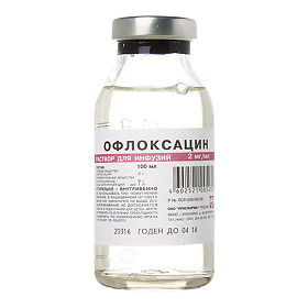 Инструкция по применения Офлоксацина при туберкулезе