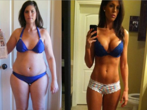 Фото до и после ленивой диеты